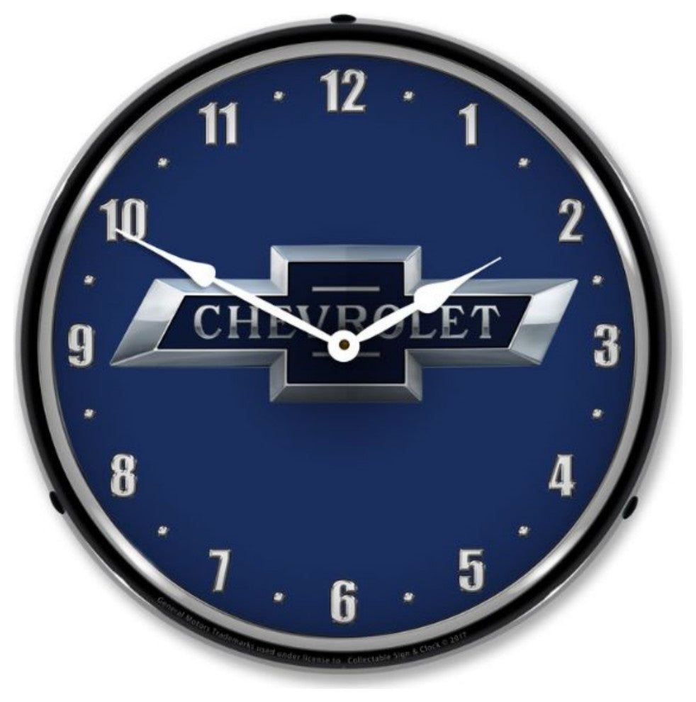 GM1707780 Chevrolet Bowtie 100th Anniversary Clock