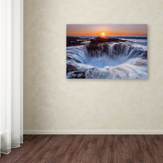 Miles Morgan 'Thors Well' Canvas Art, 19x12