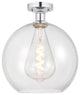 Innovations 616-1F-PC-G122-12 1 Light Semi-Flush Mount, Polished Chrome