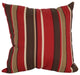 Outdoor Patterned 25" Jumbo Throw Pillows, Set of 2, Montserrat Sangria