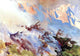 John Singer Sargent Mountain Fire Wall Decal