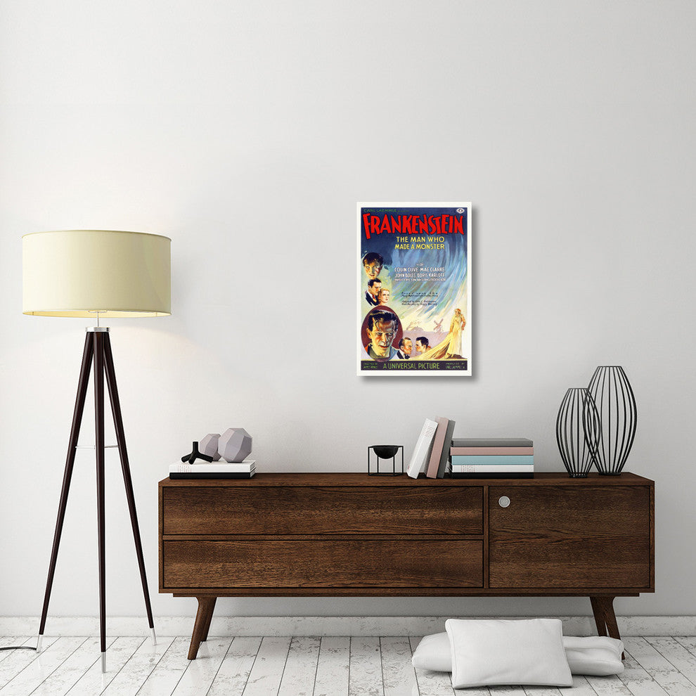 "Frankenstein" Stretched Canvas Giclee by Hollywood Photo Archive, 20x30"