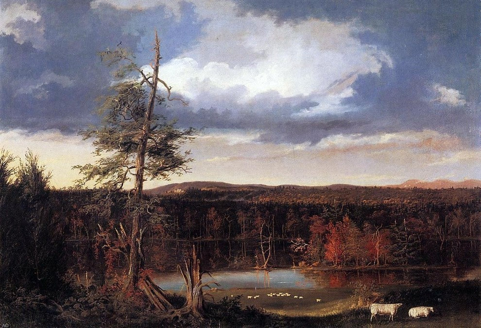 Thomas Cole Landscape the Seat of Mr. Featherstonhaugh Wall Decal