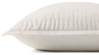 Loloi PLL0195 White 22'' x 22'' Cover WithDown