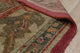 Red Traditional All Over Oushak Area Rug