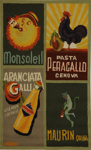 Safavieh Chelsea Hk245B Sage Area Rug, 4'0" X 4'0" Round