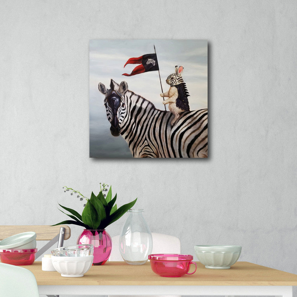 Courtside Market Just Write Warrior Gallery-Wrapped Canvas Wall Art, 16x16