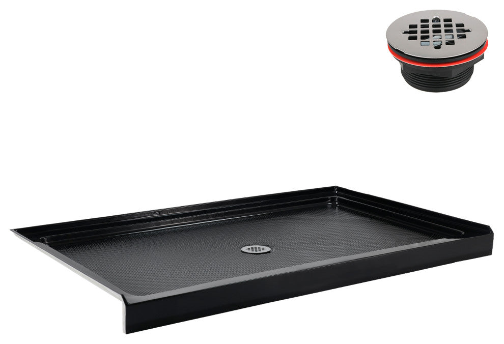 Streamline NT-2114-60BL-AL 60"x36" Shower Base,Drain Included