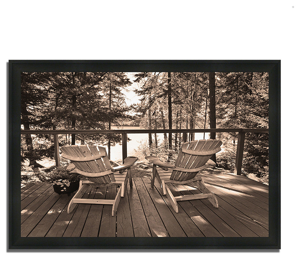 "At The Lake", Framed Photograph Print, Ready To Hang