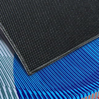 Ephemeral Sunset Circles Art Area Rug, 7.5'x10.3'