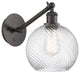 Innovations 317-1W-OB-G1214-8-LED 1-Light Sconce, Oil Rubbed Bronze