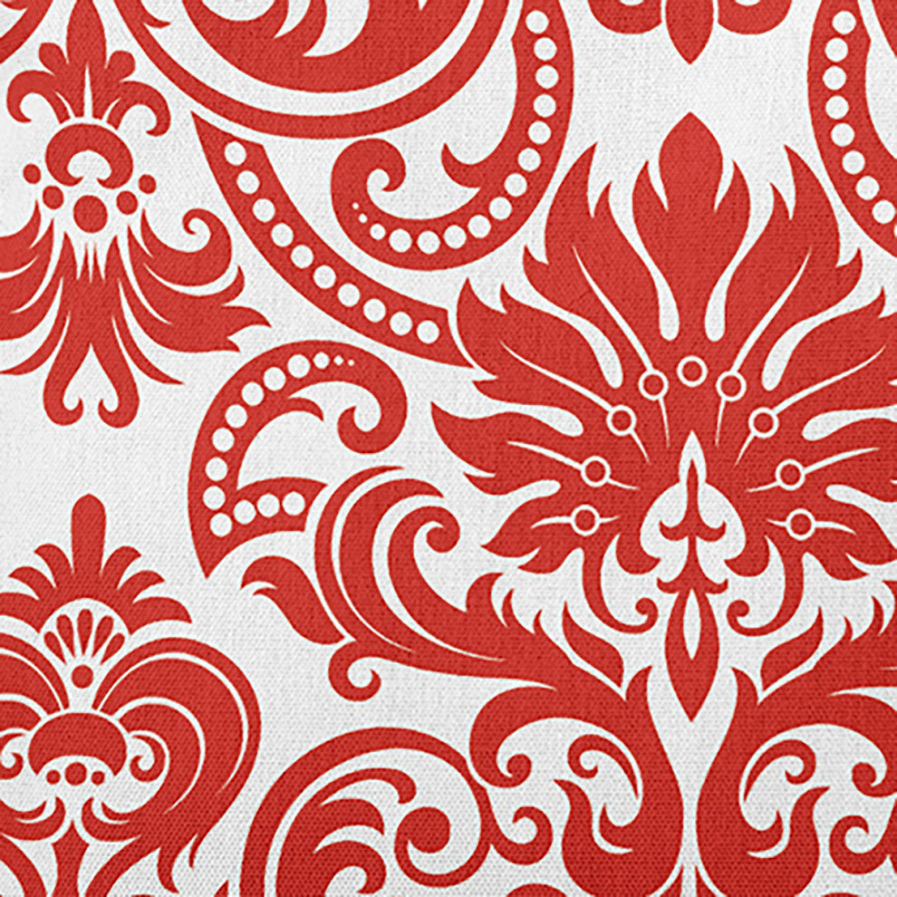 Alexys Polyester Indoor/Outdoor Pillow, Red, 20"x20"