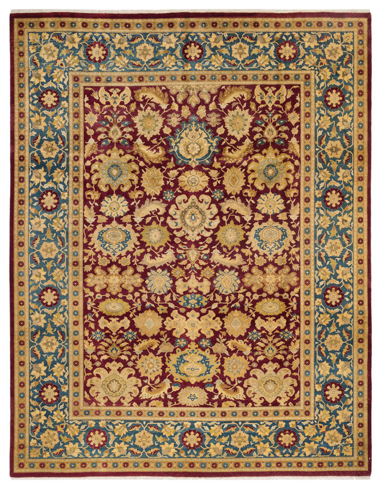 Riley, One-of-a-Kind Hand-Knotted Area Rug Red, 9'3"x12'0"
