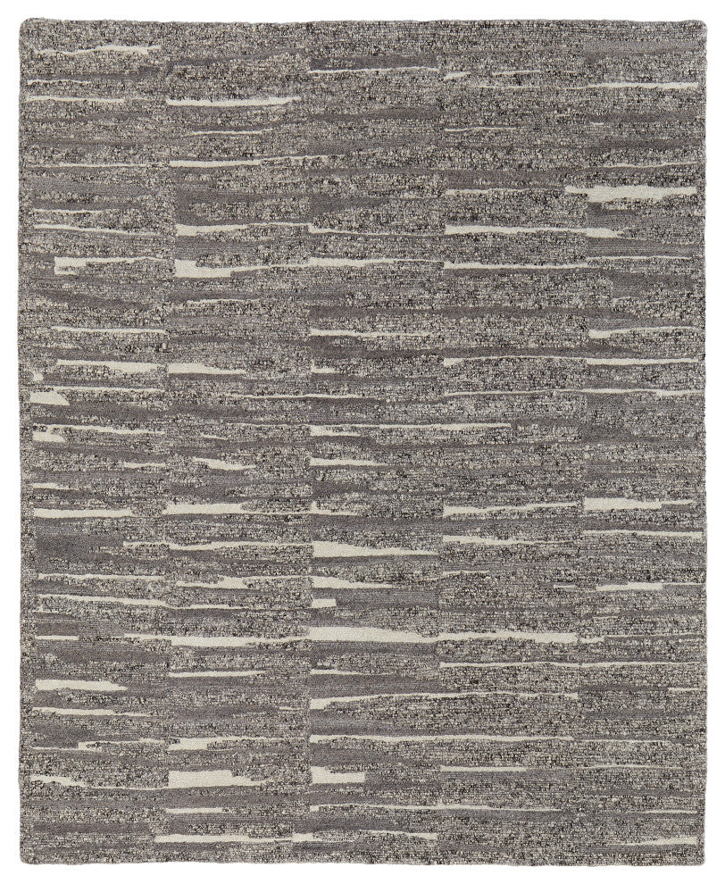 Conor Modern Abstract, Gray/Taupe/Ivory, 2'x3' Area Rug
