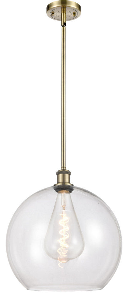 Innovations Lighting 516-1S-AB-G122-14-LED Athens 1 Light 13.75" Pendant