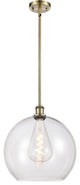 Innovations Lighting 516-1S-AB-G122-14-LED Athens 1 Light 13.75" Pendant