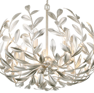 Crystorama Lighting Group 566 Broche 5 Light 23"W Taper Candle - Antique Gold