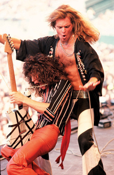 Print of Van Halen 1980, 11x14
