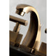 Kingston Brass Widespread Bathroom Faucet With Brass Pop-Up, Antique Brass