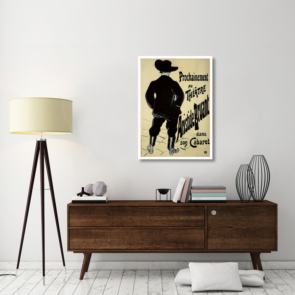 "Theatre Aristide Bruant" Digital Paper Print by Henri Toulouse-Lautrec, 30"x42"