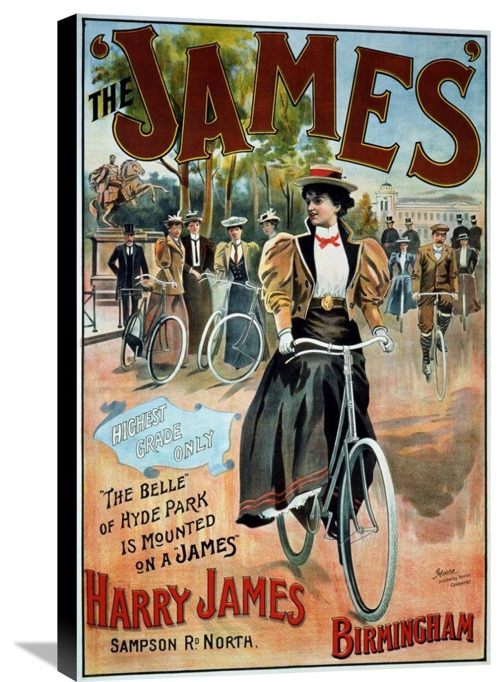 The ?James? Bicycle, 19"X30"