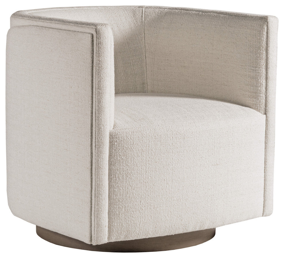 Ingrid Swivel Chair Ivory