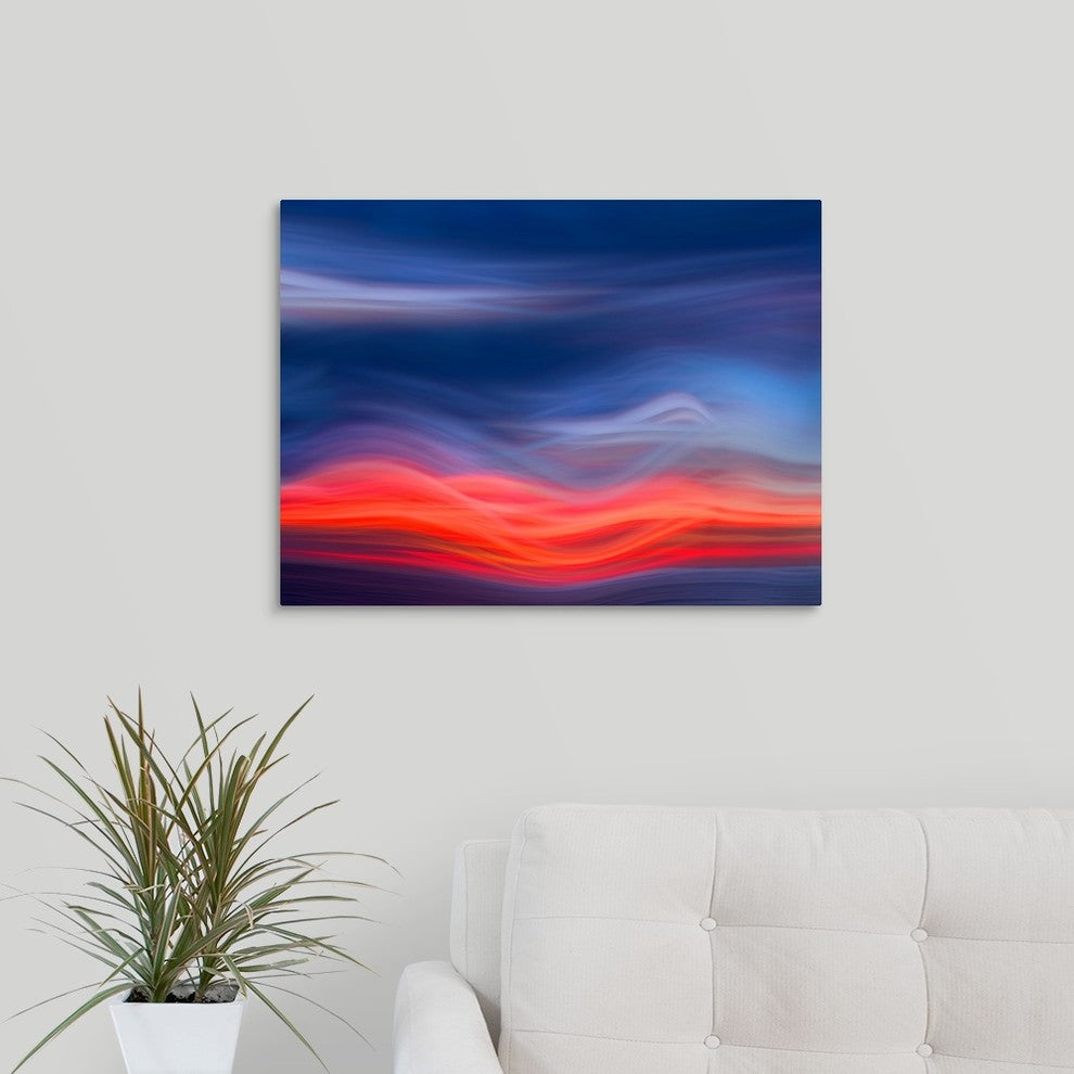 "Lost in space" Wrapped Canvas Art Print, 24"x18"x1.5"