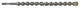 Sonic SDS Max Masonry Drill Bit, 22"x1-3/8"