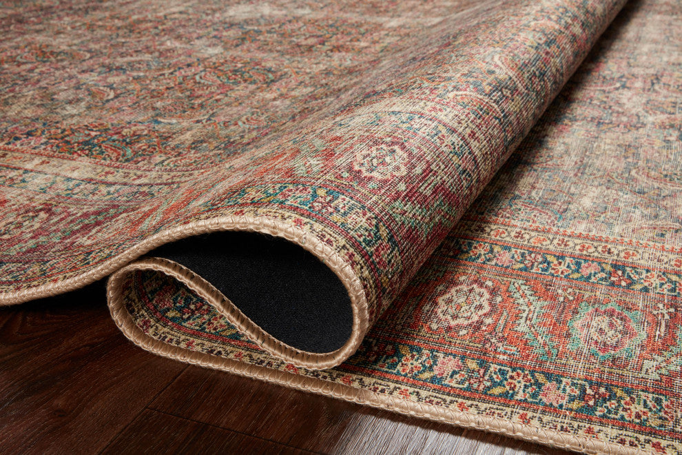Loloi II Wynter Onyx / Multi 18" X 18" Swatch Area Rug
