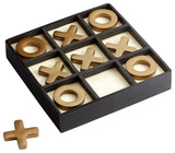 Cyan Tic-Tac-Glow Sculpture 10656, Black, Gold, White