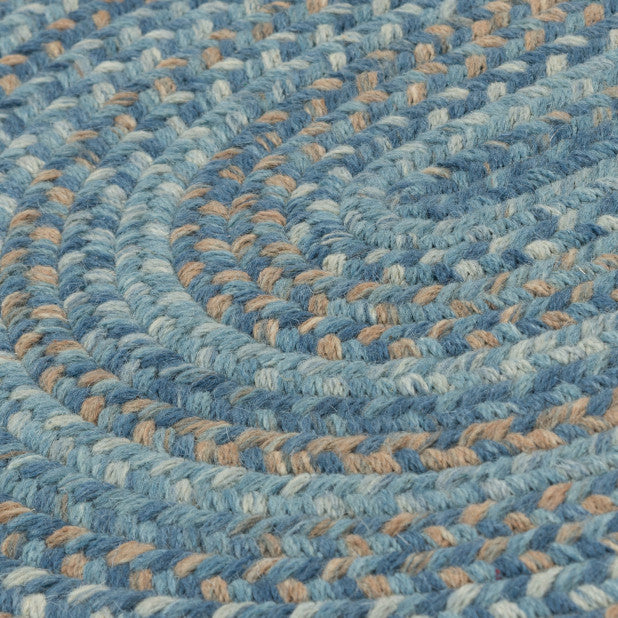 Colonial Mills Rug Westcott Blue Round, 9x9