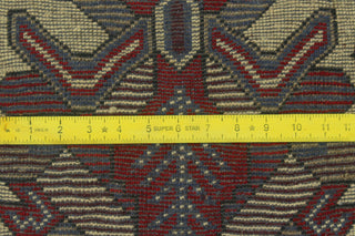 Semi Antique Adem Ivory/Blue Rug, 2'11x4'7