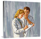"The Doctor's Second Love" Stretched Canvas Giclee by Mort Kunstler, 30x30"