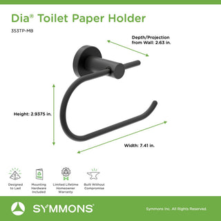Bath Hardware, Toilet Paper Holder, Robe Hook, Towel Bar & Ring, Matte Black