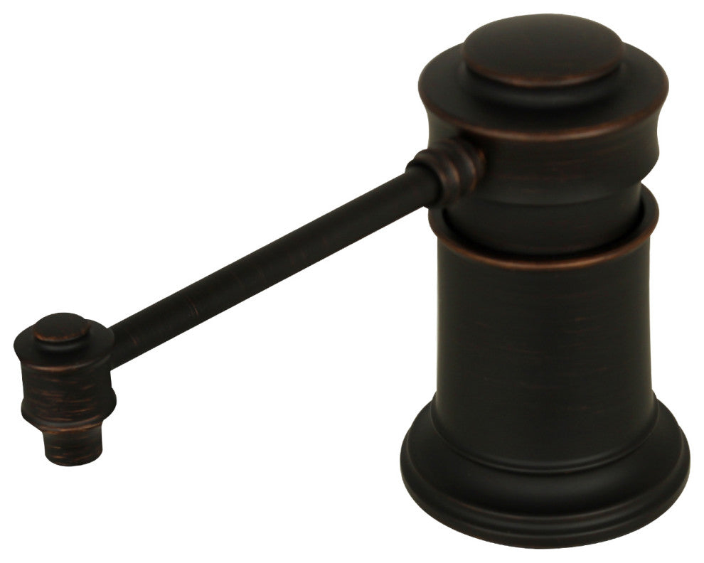 Built, Copper Soap Dispenser Refill from Top With 17oz Bottle, Oil Rubbed Bronze