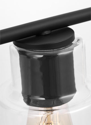 Sayward 4 Light Bath, Midnight Black