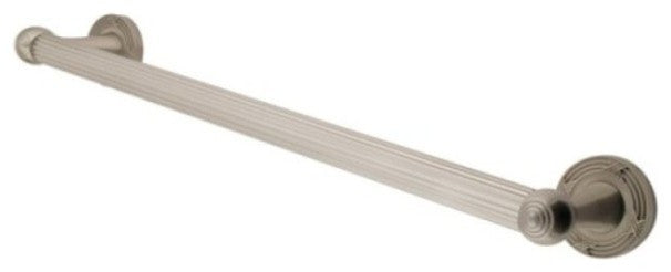 Kingston Brass Satin Nickel Georgian 18" Decorative Grab Bar DR910188