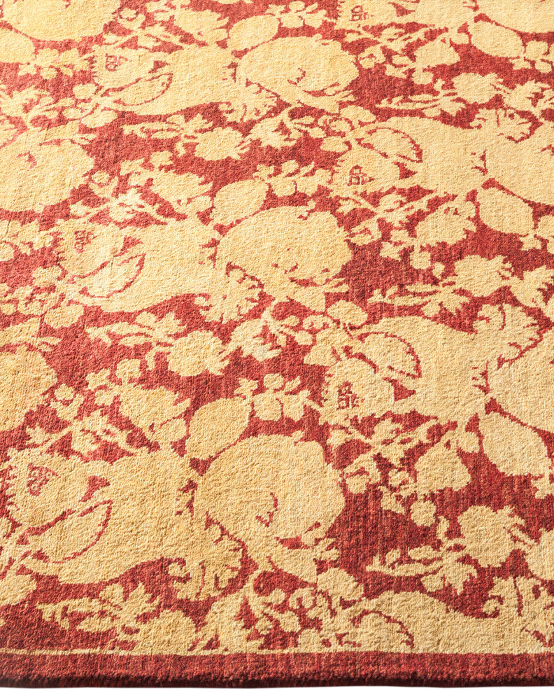 Mogul, One-of-a-Kind Hand-Knotted Runner Red, 2'8"x10'1"