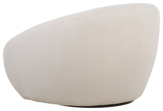 Uttermost DeSoto Cream Swivel Chair