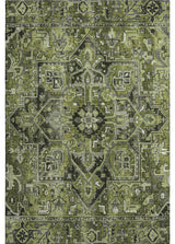 Premium Machine Washable Mayfield AMF570 Olive 2'6" x 3'10" Rug