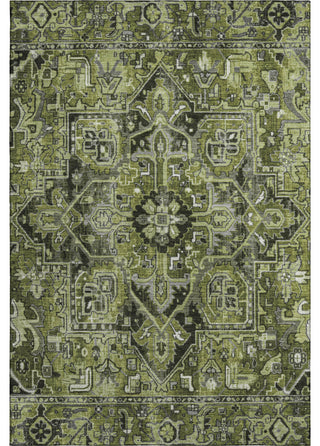 Premium Machine Washable Mayfield AMF570 Olive 2'6" x 3'10" Rug