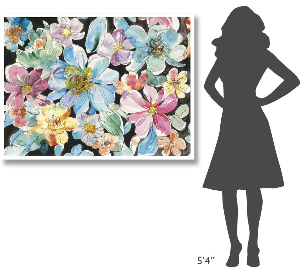 "Floral Delight" Digital Paper Print by Danhui Nai, 50"x38"