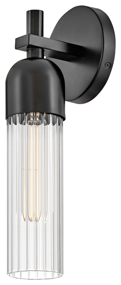Hinkley Soren Medium Sconce, Black