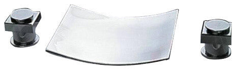 Leon Chrome LED 2 Handles Bathtub Faucet