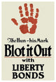 "WWI: Blot It Out" Digital Paper Print, 42"x62"