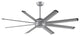 Stellar Ceiling Fan, Silver, 64"