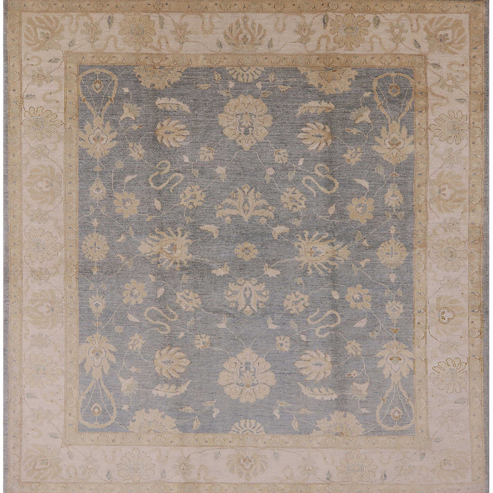 Ahgly Company Indoor Square Mid-Century Modern Area Rugs, 4' Square
