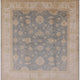 Ahgly Company Indoor Square Mid-Century Modern Area Rugs, 4' Square