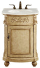Elegant VF-1003 24" Single Bathroom Vanity Set, Antique Beige