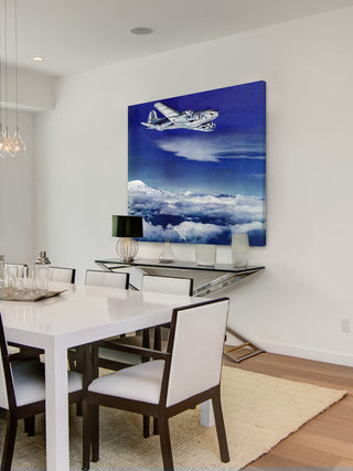 "Above the Clouds" Painting Print on Wrapped Canvas